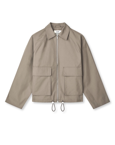 Mads Nørgaard - Cotton Pol Delish Jacke - Walnut
